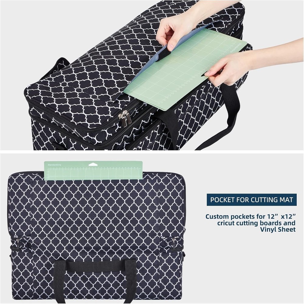 Protective Carrying Case for Cricut Maker 4 - Lantern Black