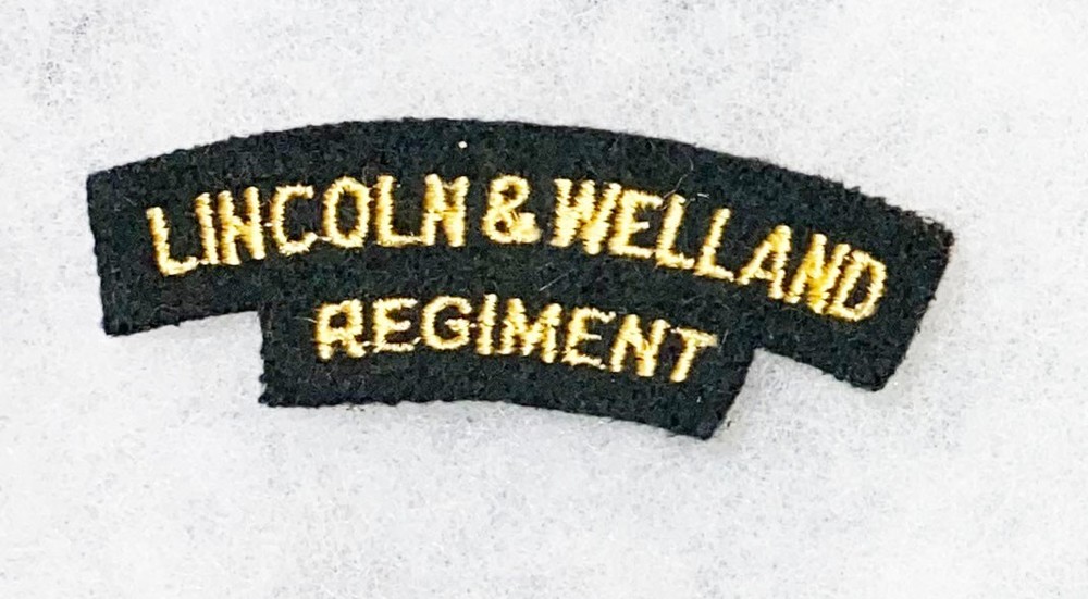 Lincoln & Welland Regiment Title / Patch Variant