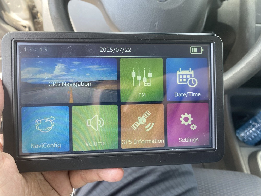 OHREX GPS Navigation , 7 Inch GPS Satellite Navigation