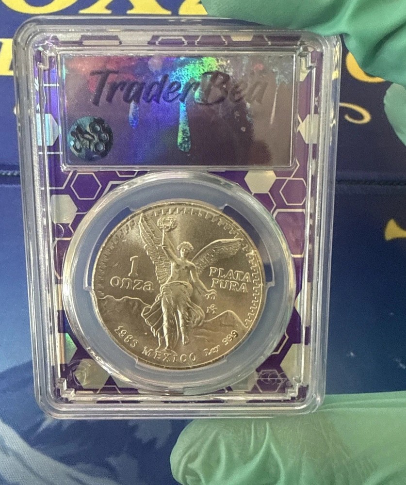 1983-Mo Silver Libertad PCGS MS65