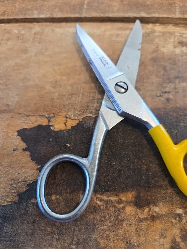 Klein Tools Electricians Free Fall Snips 2100-8 USA