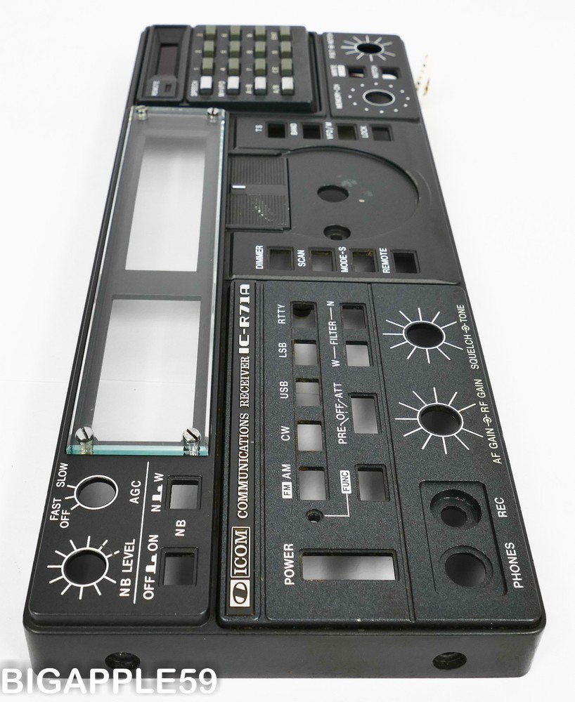 Icom IC-R71A Receiver Front Panel w/ Keypad #3