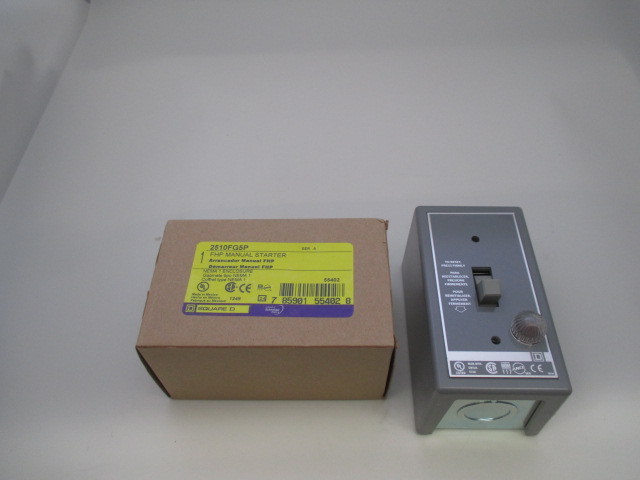 Square D 2510FG5P Manual Starter  new
