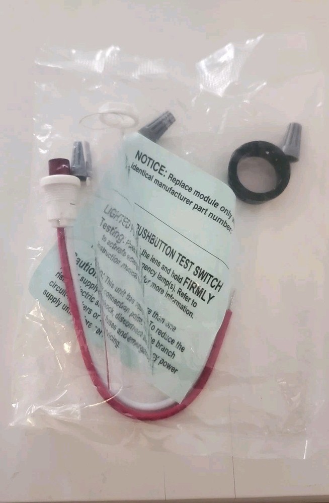 Light Push Button Test Switch Red(5E)