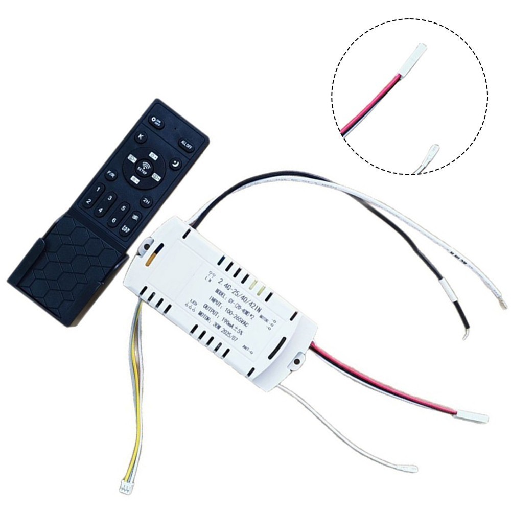Invisible Fan Light Remote Controller with DC Output Current and Timer Function