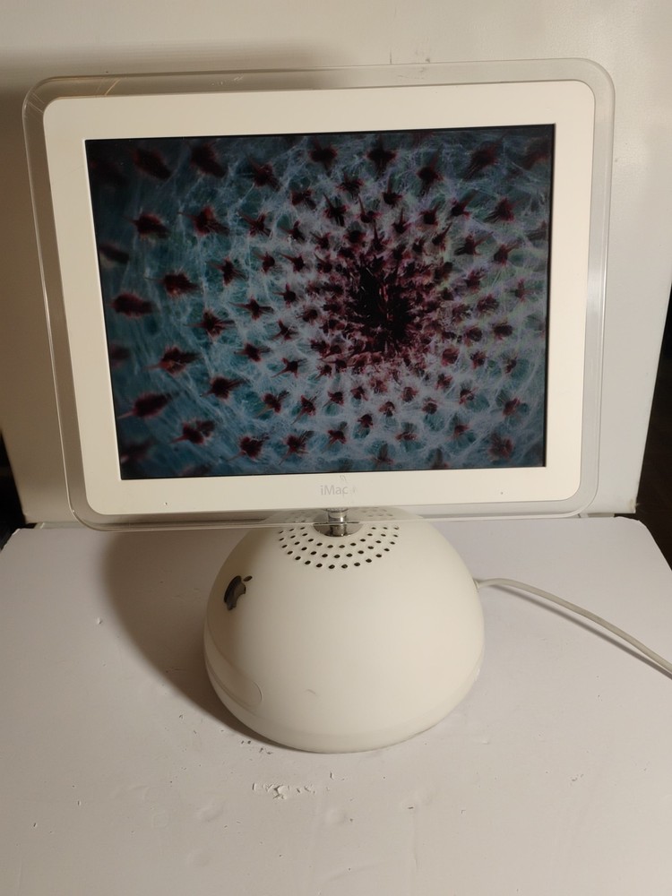 Vintage Apple iMac 2003 Computer Powers On Tested As Is