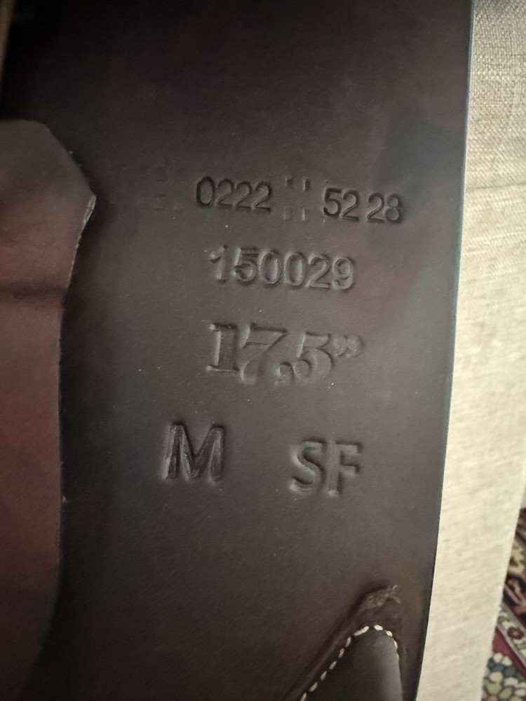 Dover Circut Saddle 17.5