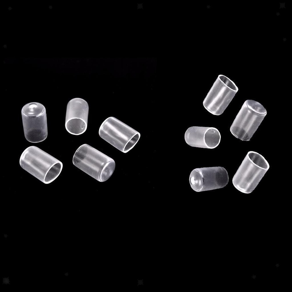 10Pcs Clear Silicone Sleeve Billiard Accessory