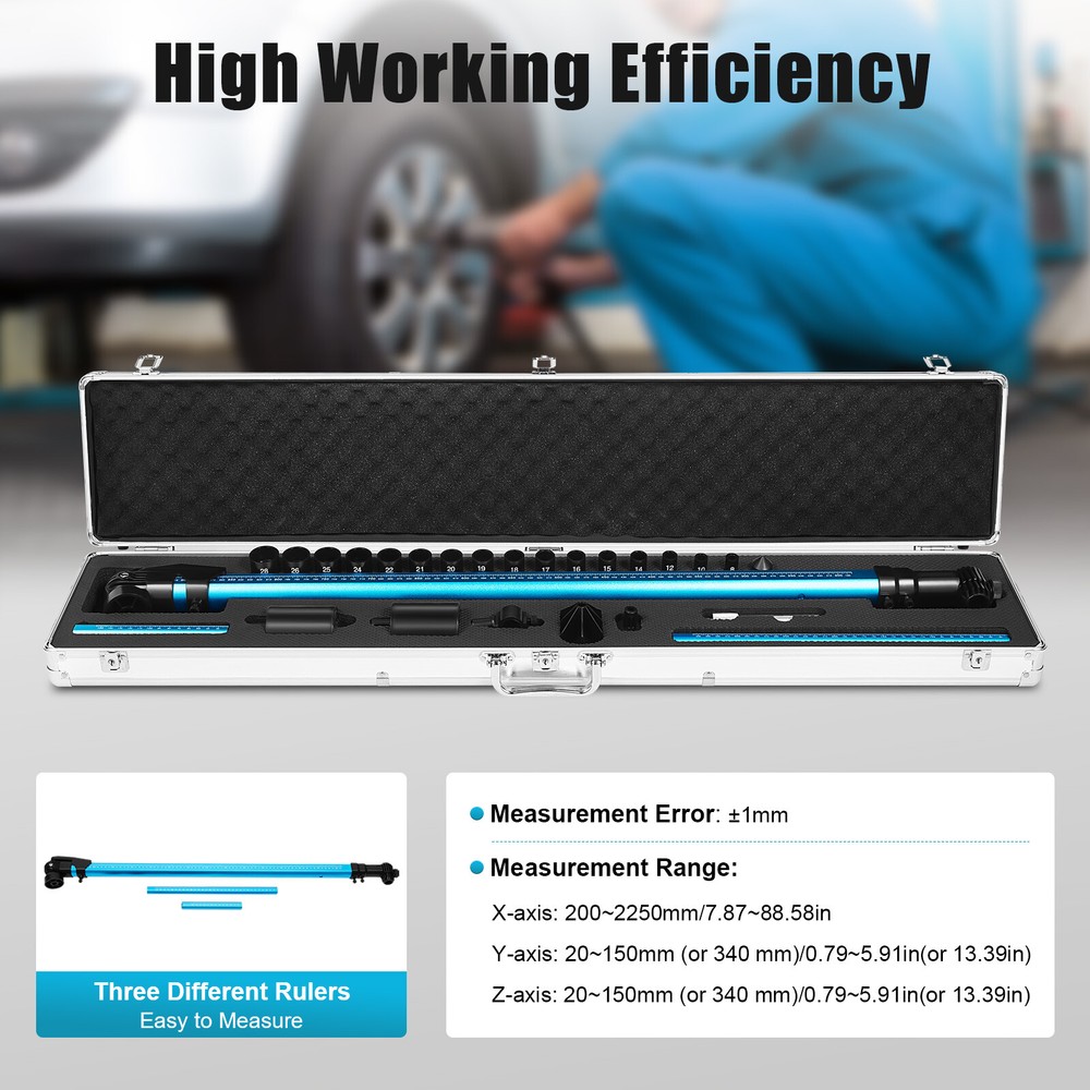 2023 NEW 2D Measuring System Auto Body Frame Machine Tram Gauge Perfect Solution