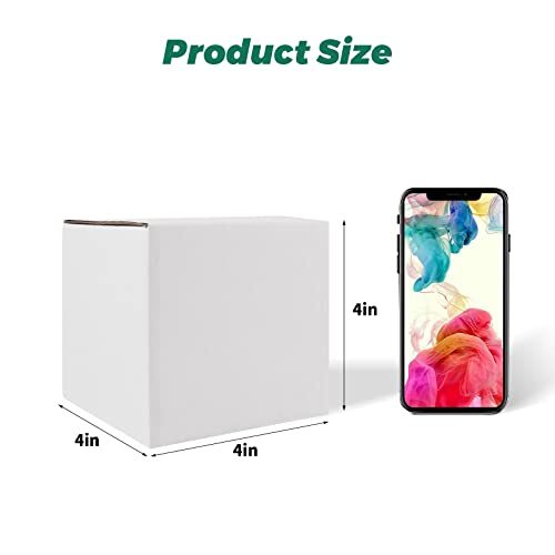 25 Pack Shipping Boxes for Mailing Moving Packaging Corrugated Boxes White