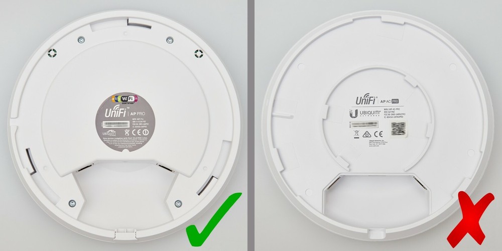 For Ubiquiti AP Pro Replacement Ceiling Mounting Bracket - UAP-Pro UAP-LR UAP