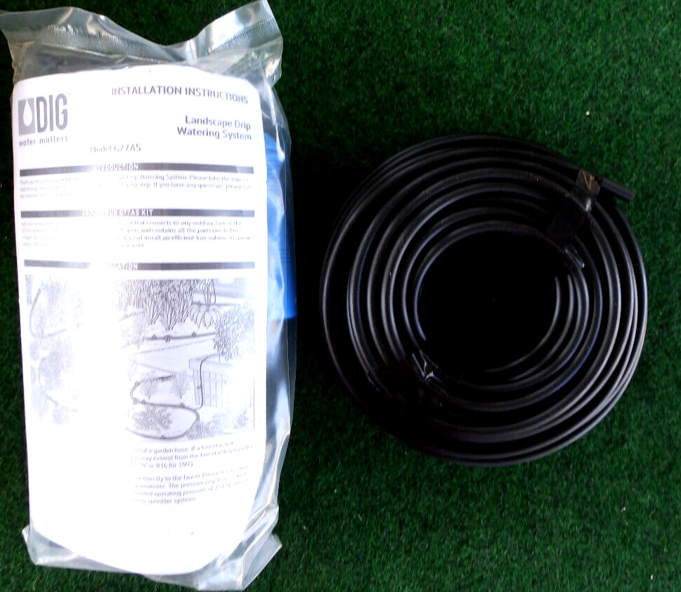 DIG G77AS Landscape Drip Irrigation Watering Kit