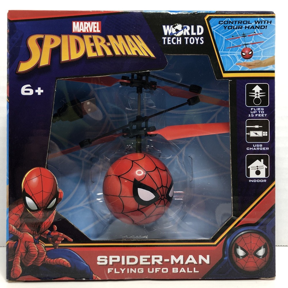 Spider-Man Motion Sensing Flying UFO Ball Marvel