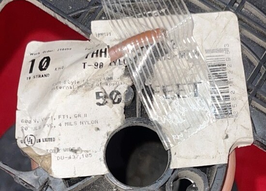SOUTHWIRE MACHINE TOOL WIRE 10 AWG E83039 25'