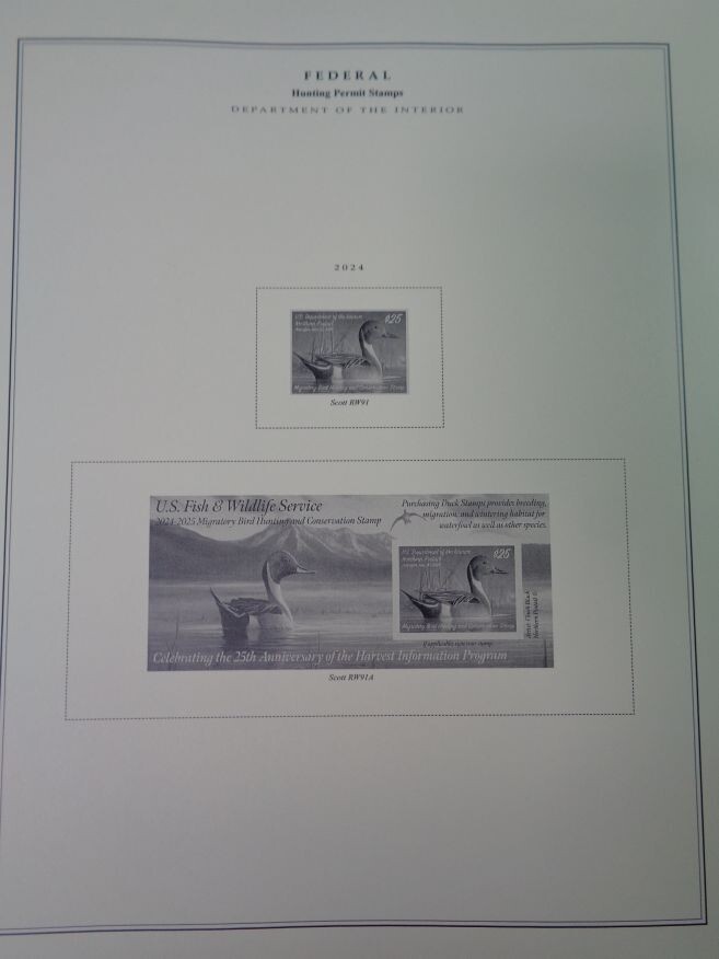 SCOTT National 2024 US Stamp album supplement # 92 NEW most recent 100S024
