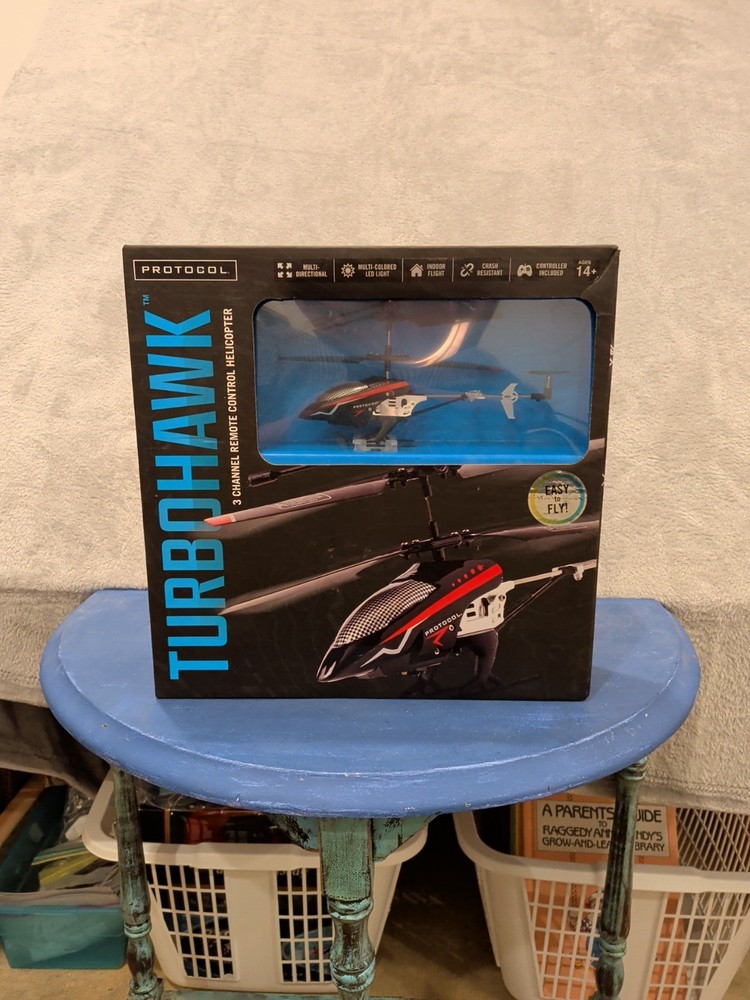 Turbohawk Protocol 3 Channel Remote Control Helicopter NIB