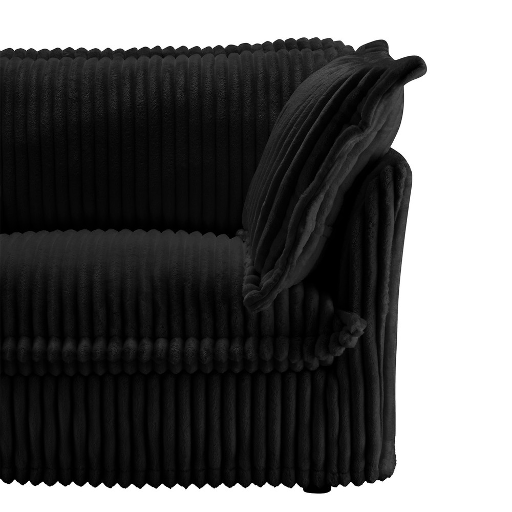 Koala sofa RSF W/1 Pillow -Black