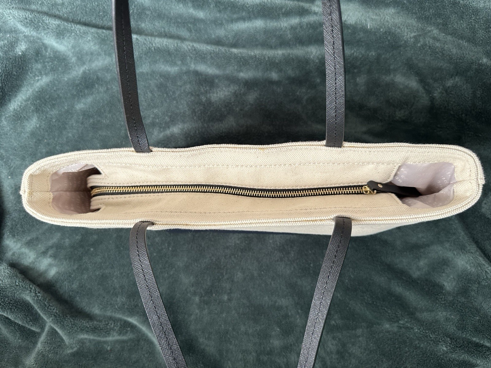 RARE Kate Spade Disney Parks "Imagination Has No Age" Canvas Tote + Clutch NWOT