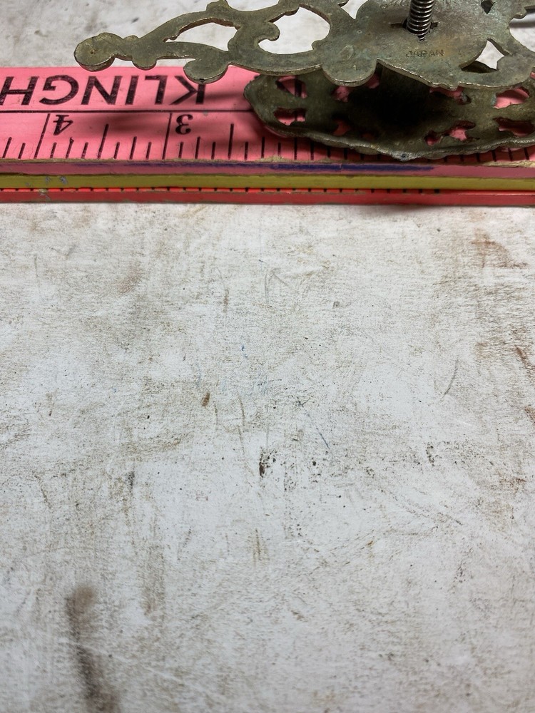 Vintage Allison Drawer Pull With Back Plate