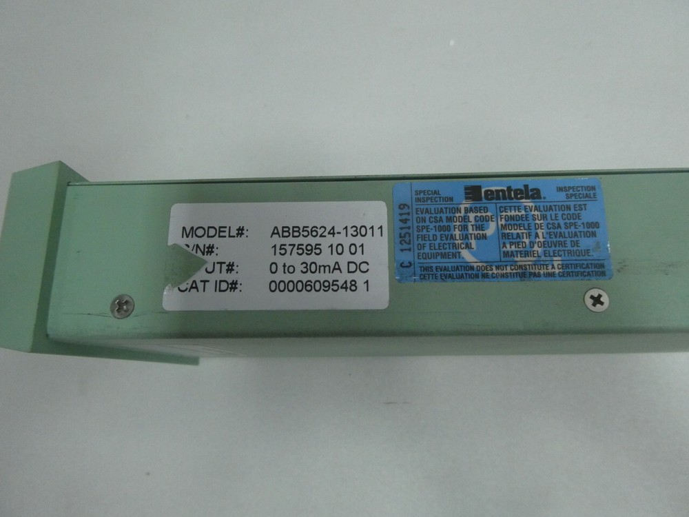 Abb ABB5624-13011 Vertical Indicator Panel Meter 0-30madc