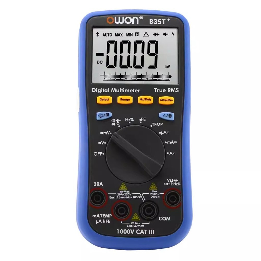 B35T+ Digital Multimeter Meter Testers Transistor Tester Meter Car Multimeter