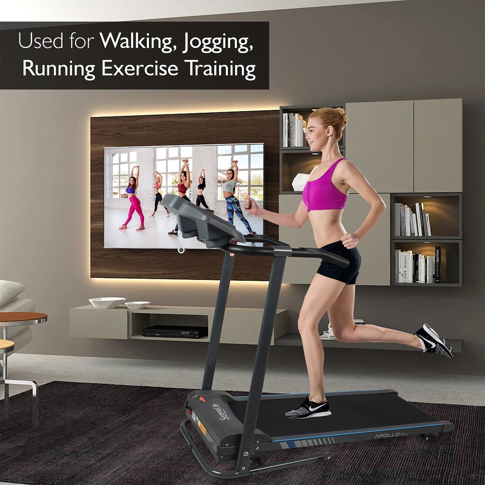 SereneLife SLFTRD20 Smart Treadmill Motorized Running Jogging Exercise Machine