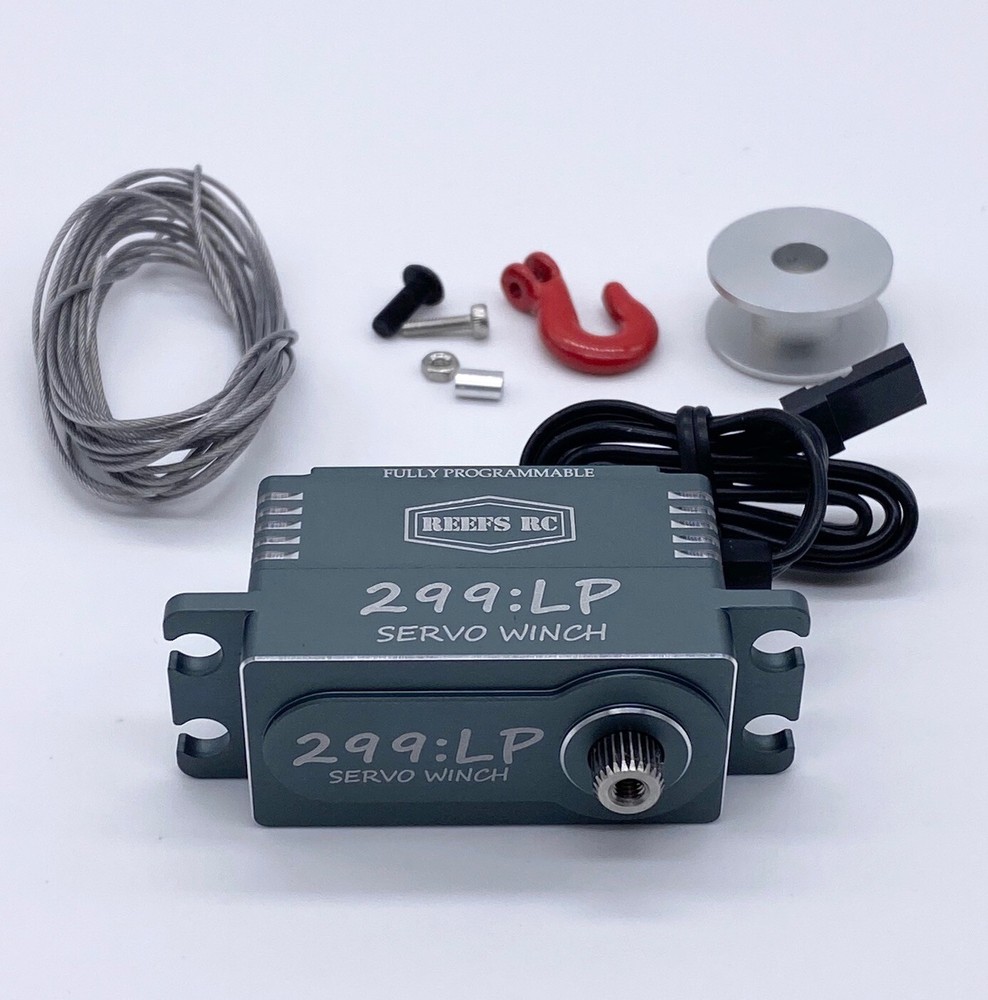 Reefs RC 299 Low Profile Servo Winch w/ Built in Controller
