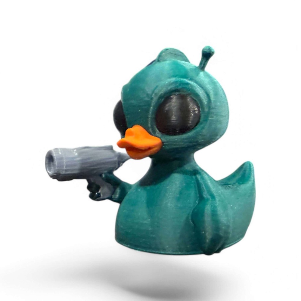 Alien Duck - Whimsical 3D-Printed Décor