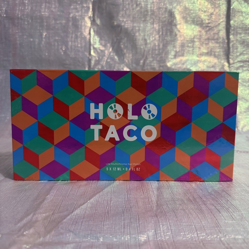 18 EMPTY Holo Taco Nail Polish Collection Boxes *ONLY BOXES*