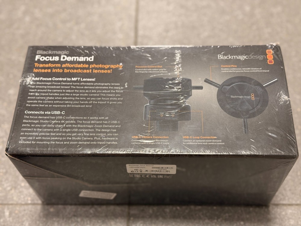 Blackmagic Design Focus Demand Unopened