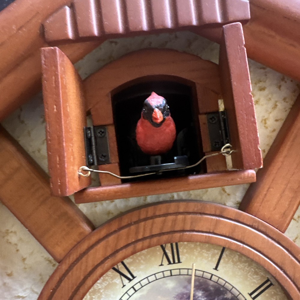 Thomas Kincades Timeless Memories Cuckoo Clock