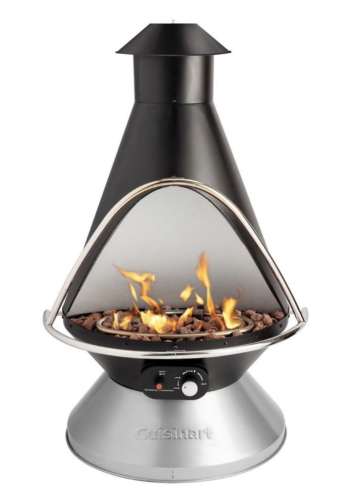 Cuisinart Chimnea Propane Fire Pit Bundle Firepit - New In Box!! FREE SHIPPING!!