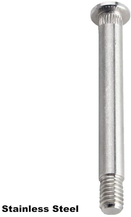 2pcs Door Hinge Pin w/ Bushing Repair Kit for Ford Mustang 94-04 Ranger Lincoln