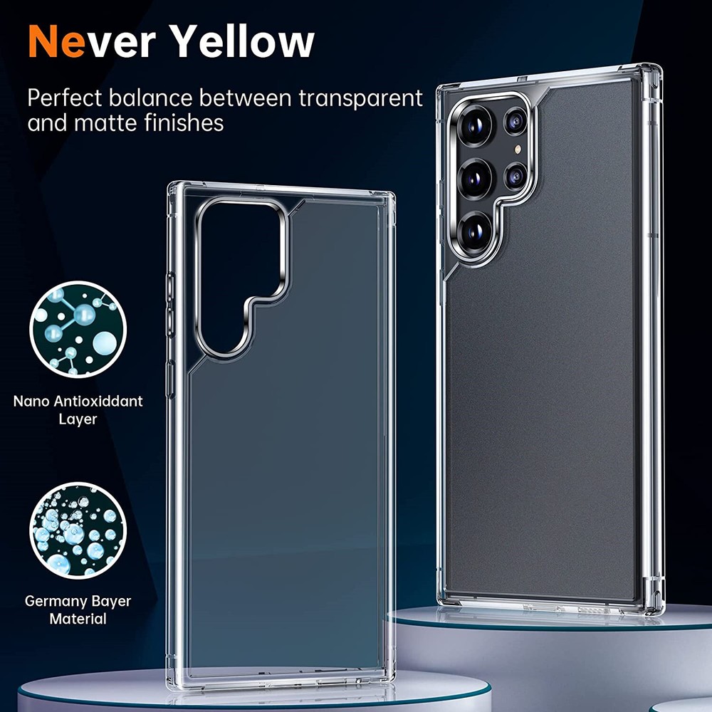 Hydrogel Screen Protector Camera Protector Shockproof Case for Samsung S24 Ultra