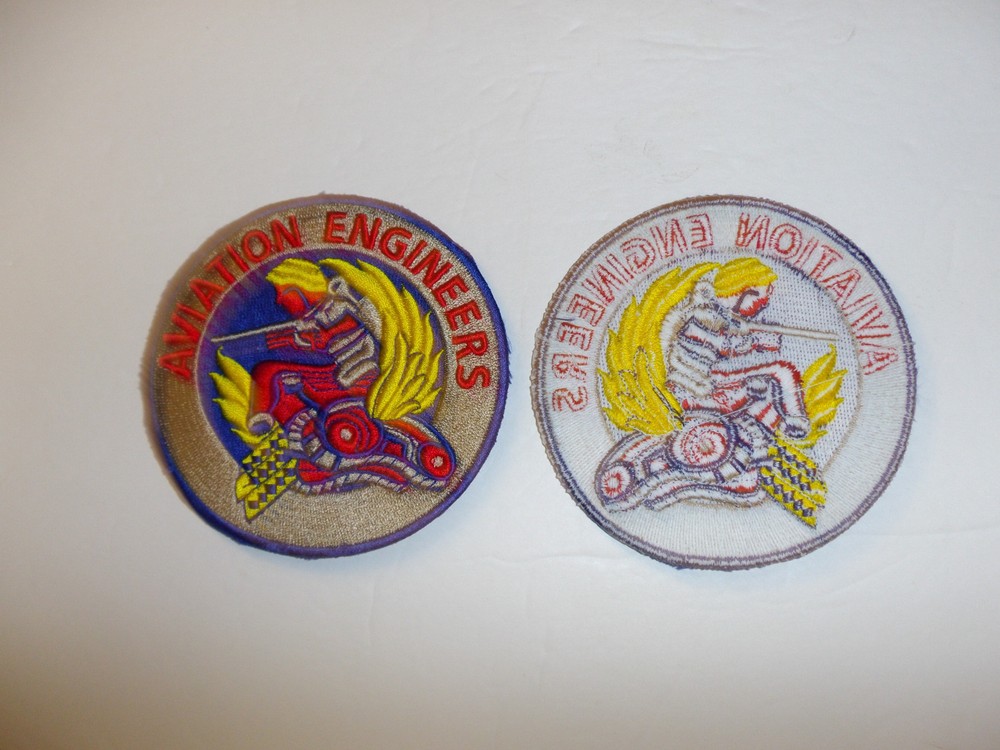 0643 WW2 US Army Air Force Aviation Engineers patch R13B