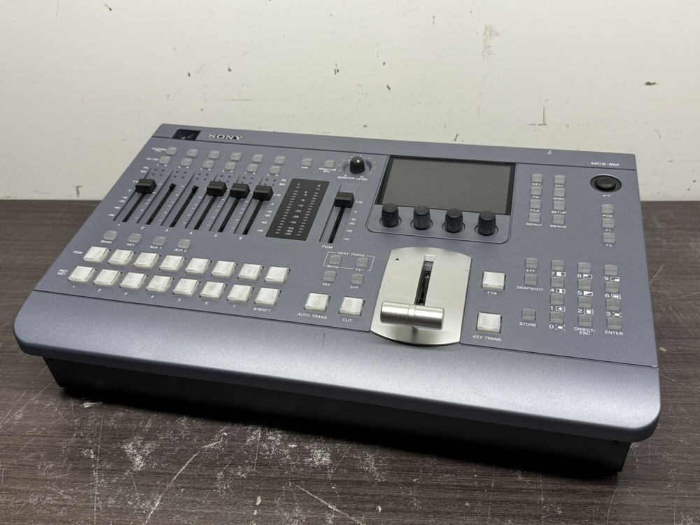 Sony MCS-8M HD/SD Video Compact Switcher - U89
