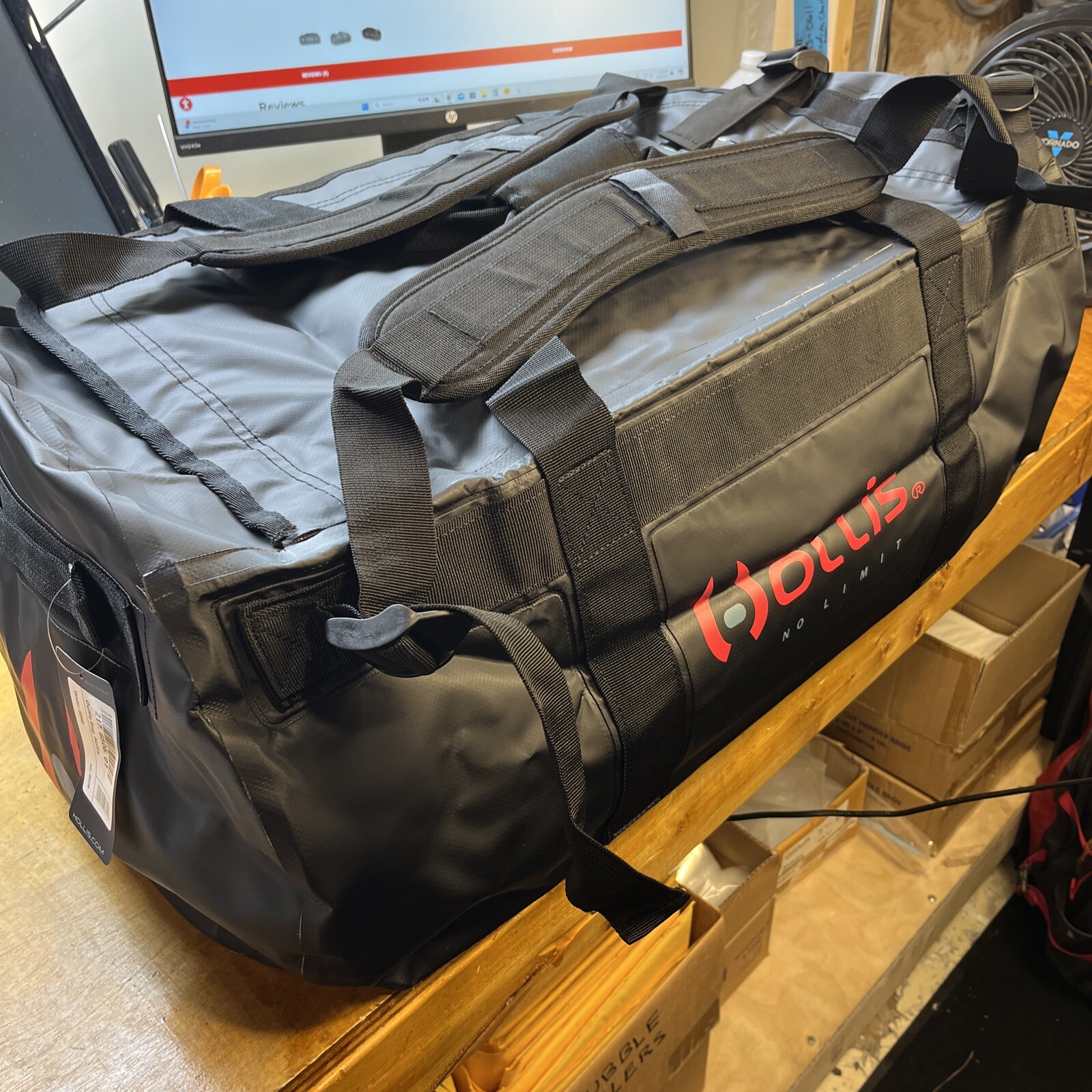 Hollis Duffle Bag - 217.6506.01 - Rugged PVC Bag for Scuba Diving and Snorkeling