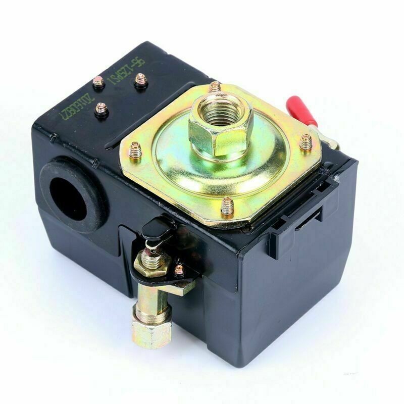 Air compressor pressure switch control switch 95-125 single port w/Unloader