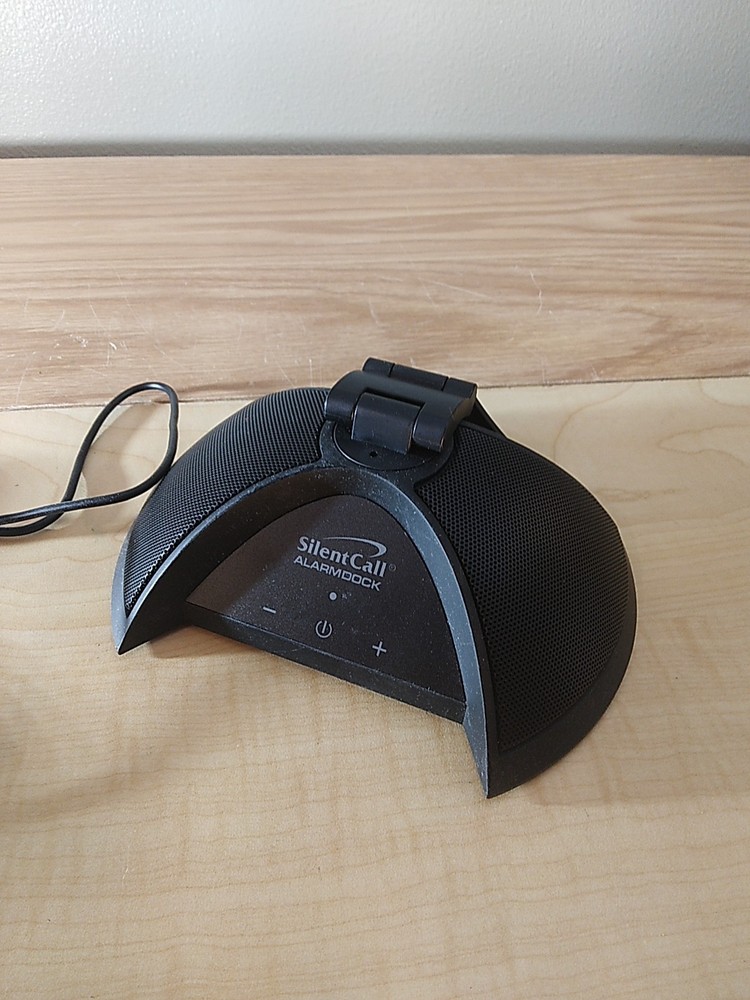 SilentCall ALARMDOCK Bluetooth Speaker by Ac Tek With Cords
