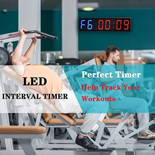 Interval Timer GYMLED Fitness Gym Home Tabata MMA Boxing Count Down and Up