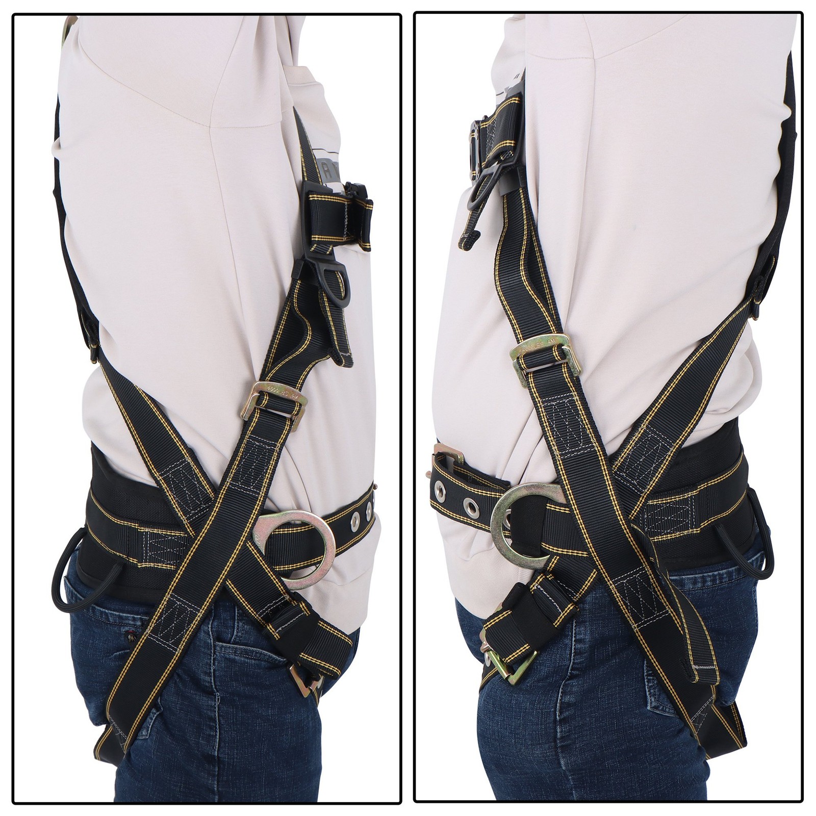 Safety Harness 5 points (S – XL) Full Body Harness Suspension Trauma Straps