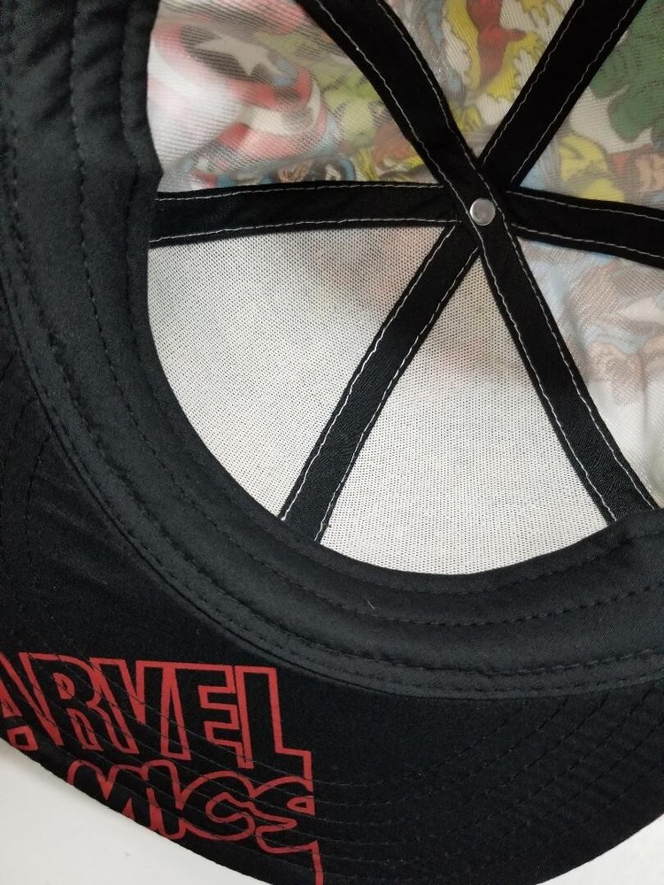 Marvel Comics Character Graphic Fitted Baseball Cap Hat Size small 2011