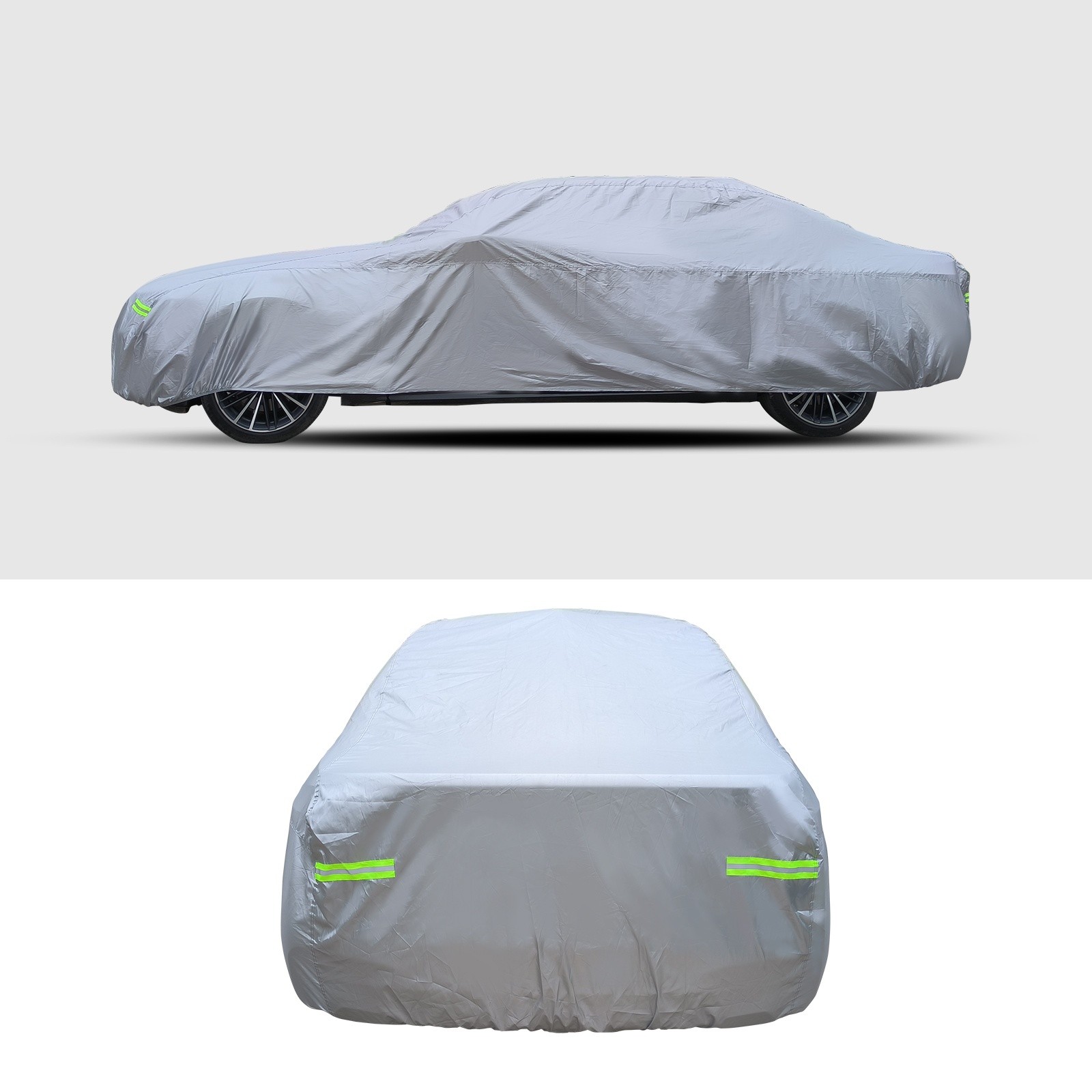 Full Car Cover Waterproof All Weather Protection Anti-UV Rain Snow Anti Scratch