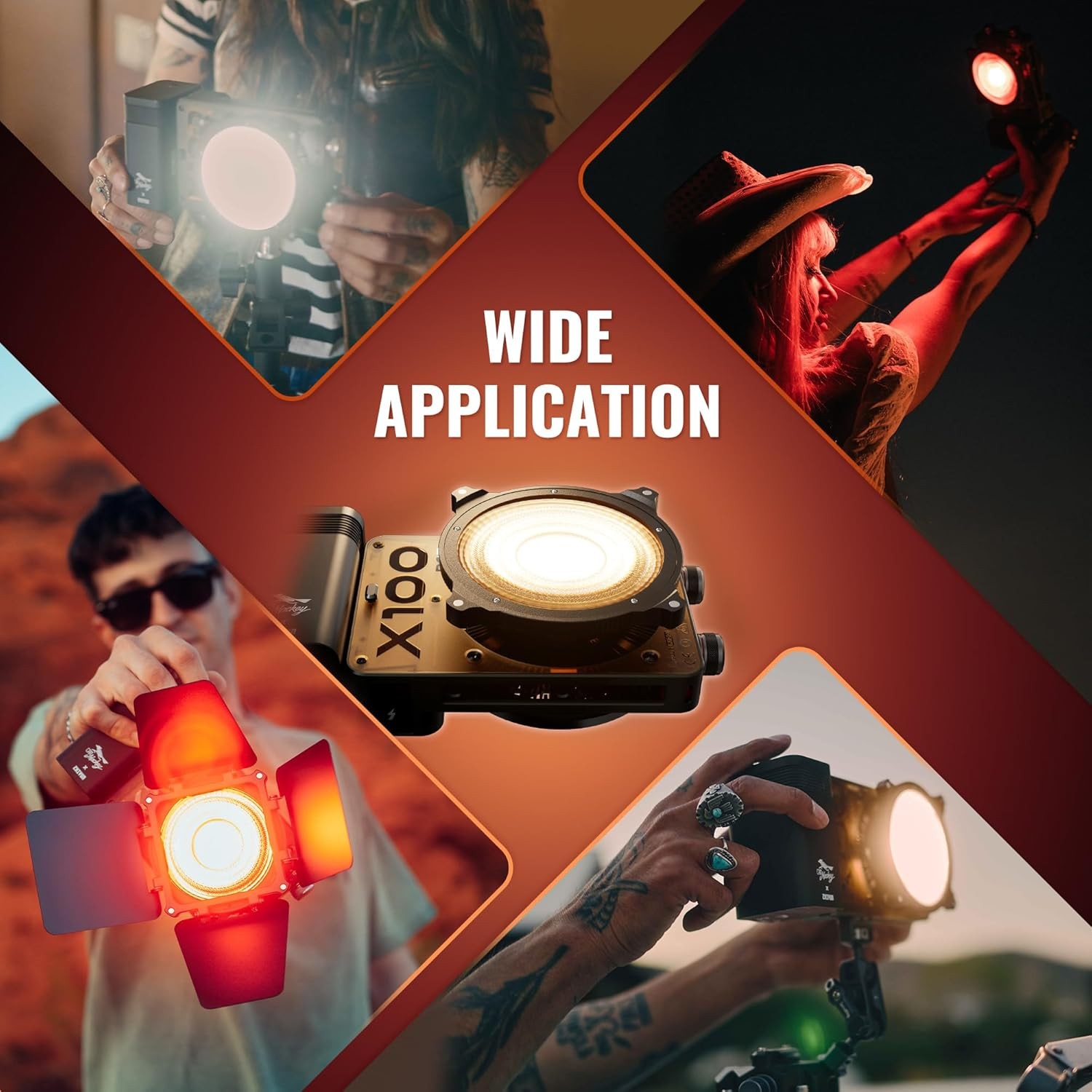 ZHIYUN Mini Lens Reflector (ZY Mount) 5X Brightness for X100RGB X100 CX100 X60