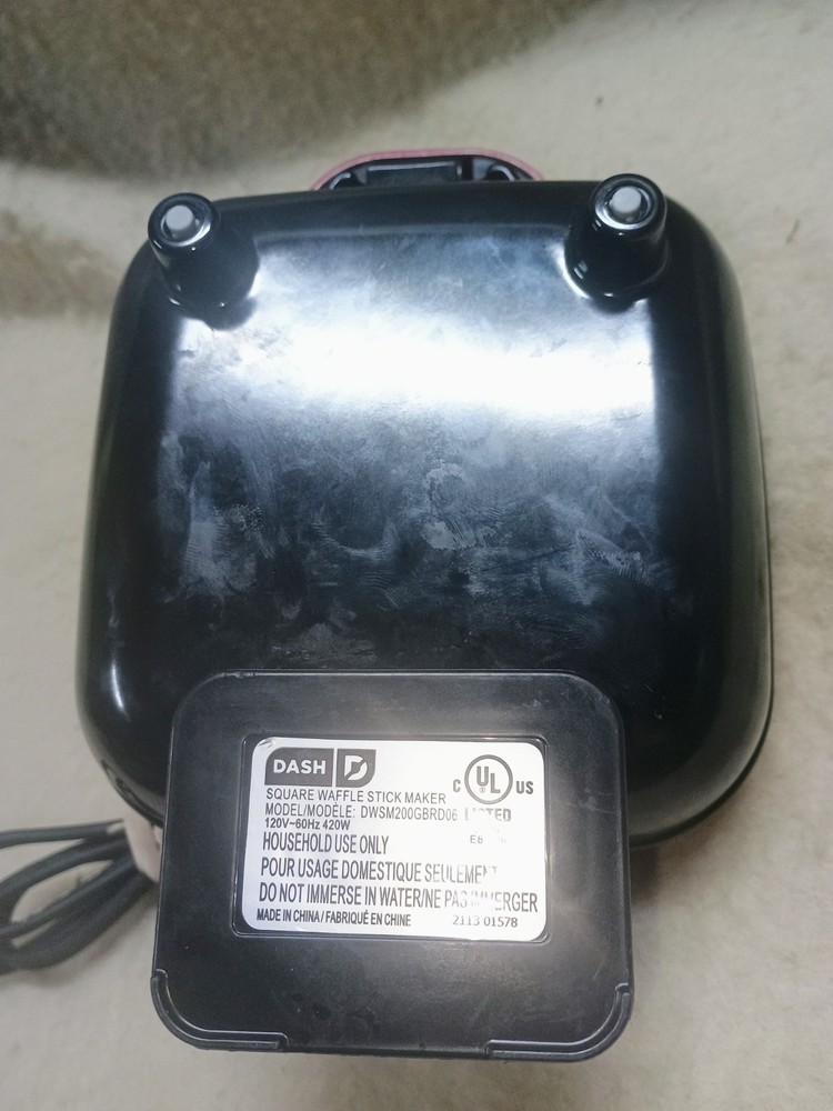Dash Waffle Maker machine Fast Breakfast Maker 4.5" DWSM200GBRD06