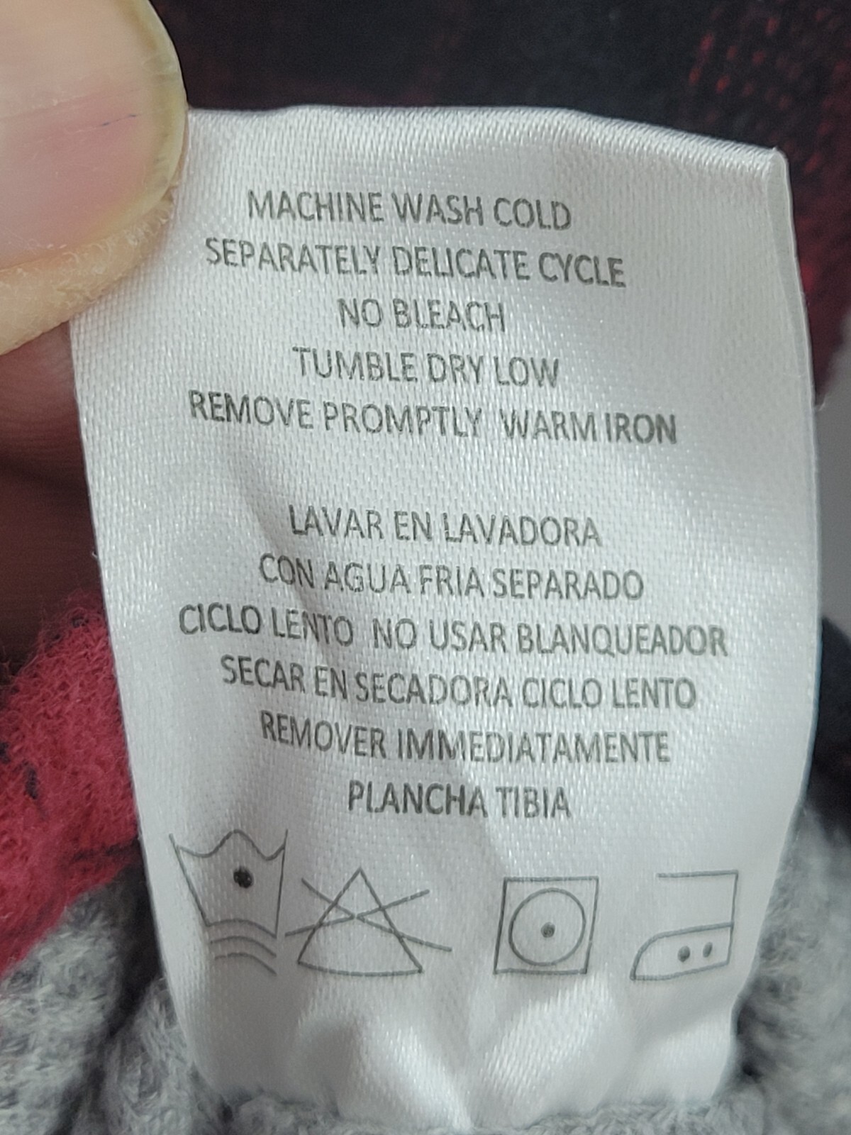 Roper Shirt Jacket Shacket Girls Medium 7-8 Red Black Check Lined Hooded