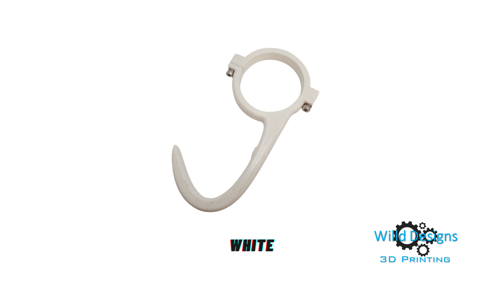 Custom Steering Wheel Cage Hook - 3D Printed | Easy Installation | Multiple Size