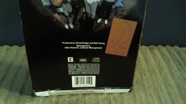 VINTAGE NEIL YOUNG CRAZY HORSE RAGGED GLORY * LONGBOX ONLY * NO CD * BOX ONLY!!