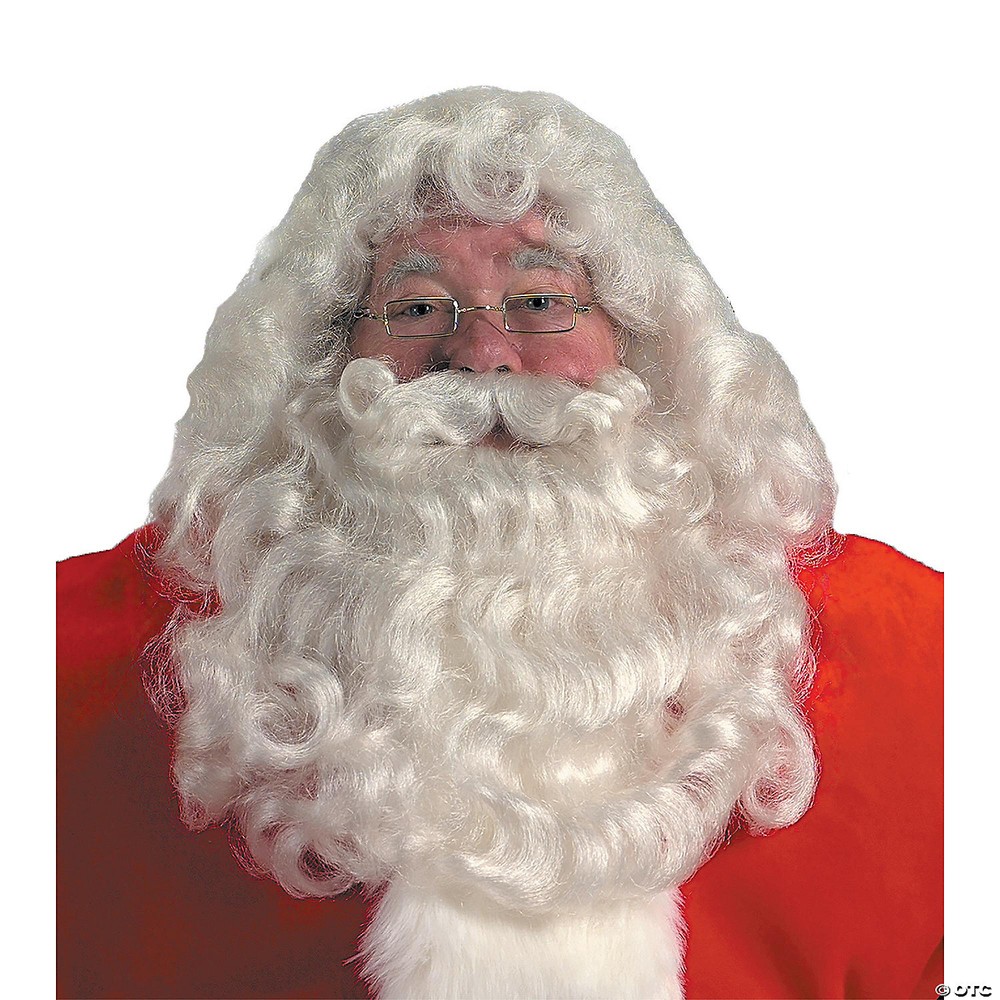 Professional Santa Wig & Beard Set - Halco