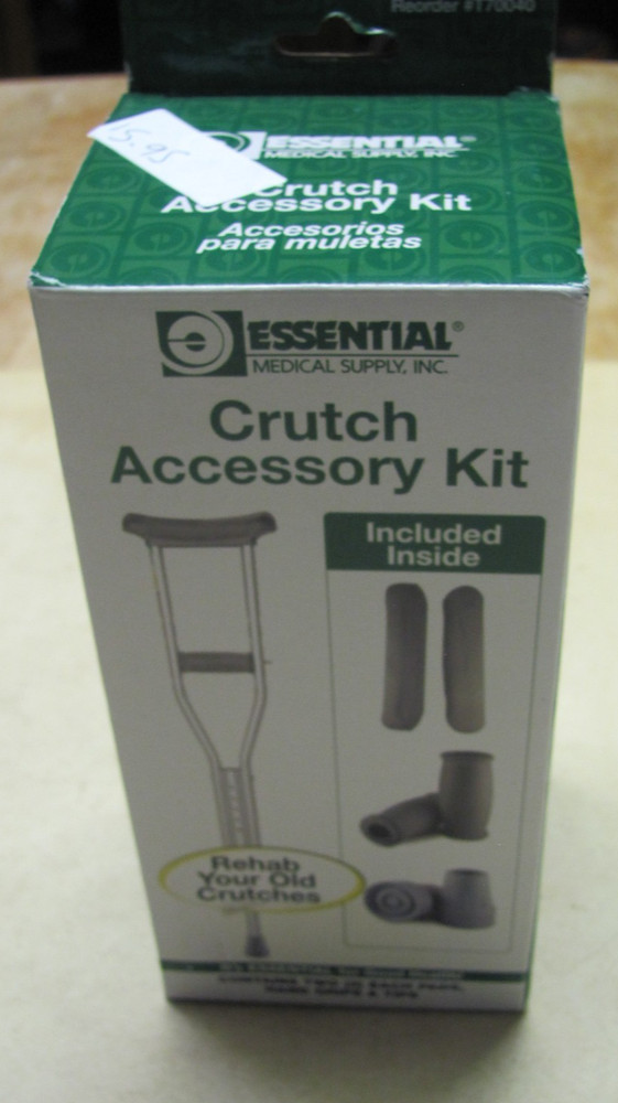 Essential Crutch Accessory Replacement Kit (New)